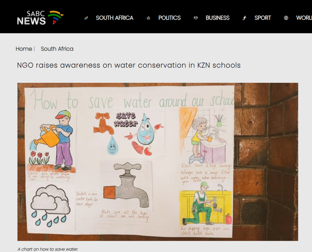 SABC News Talks Water Conservation